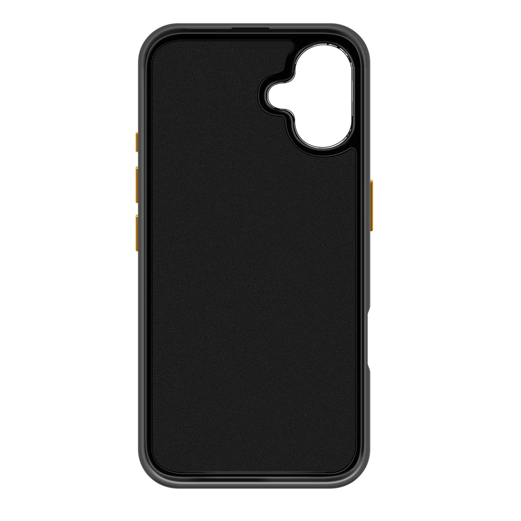 Coarse Forged Carbon Fiber Case For iPhone 16 Series– Gold Flakes