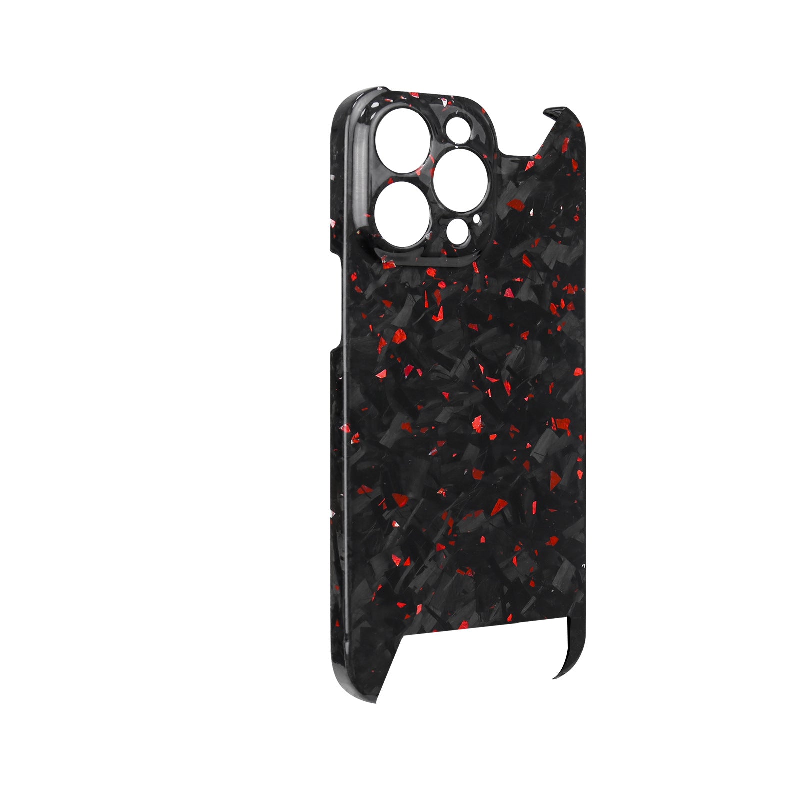 Forged Carbon Fiber Half Cover Case for iPhone 16 Series