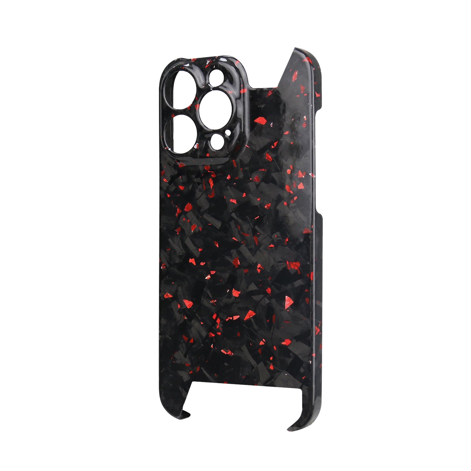 Forged Carbon Fiber Half Cover Case for iPhone 16 Series