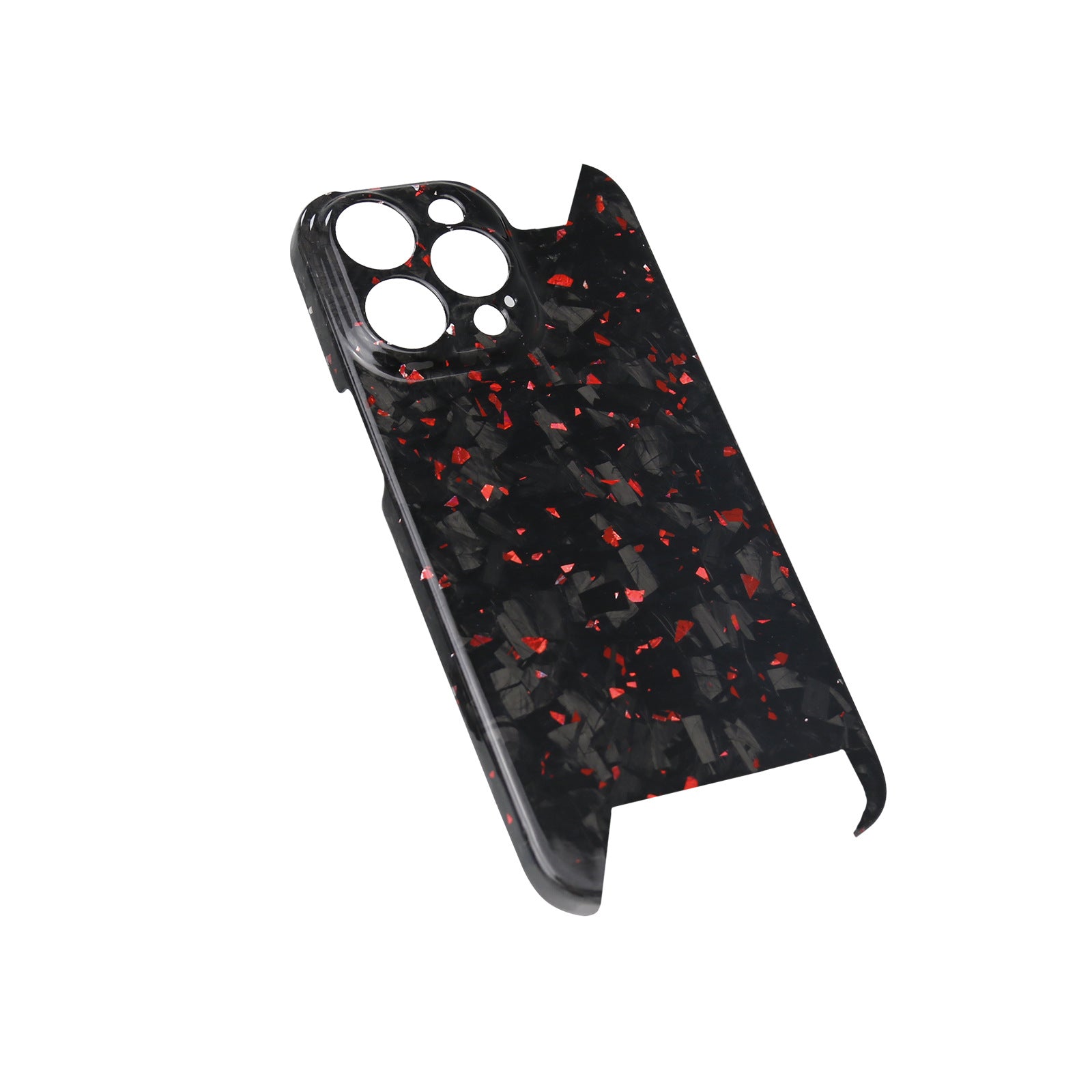 Forged Carbon Fiber Half Cover Case for iPhone 16 Series
