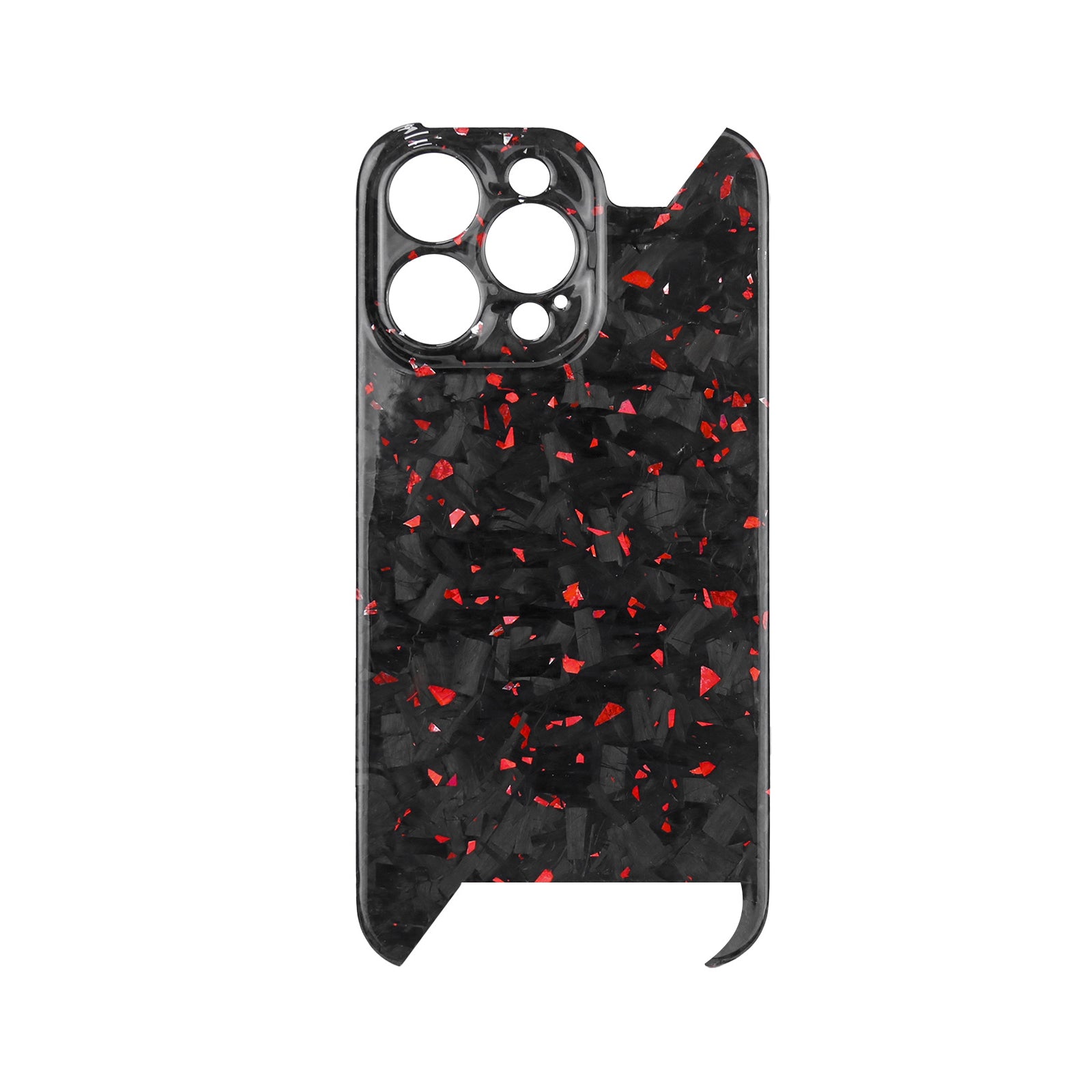 Forged Carbon Fiber Half Cover Case for iPhone 16 Series